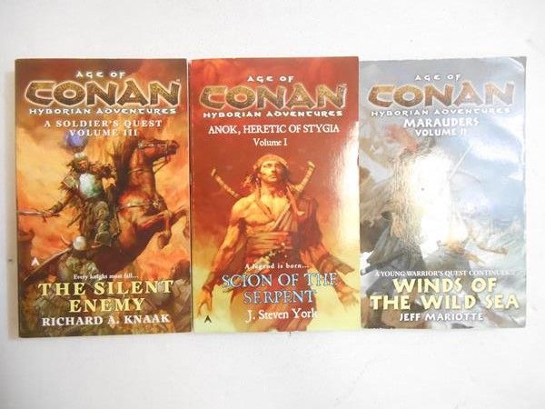 Age of Conan, 3 książki