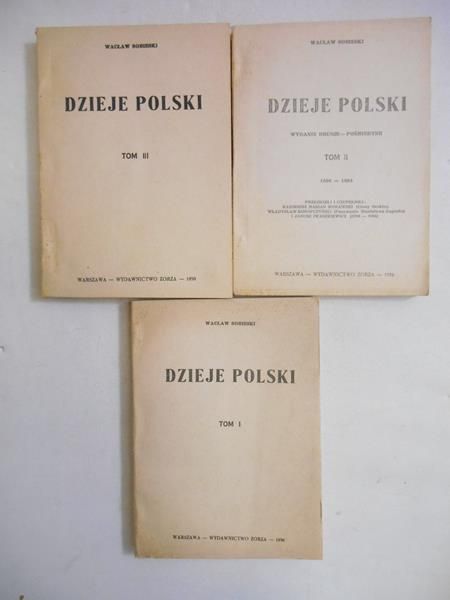 Dzieje Polski, t.I-III, 1938 r.