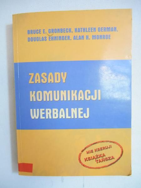 Zasady komunikacji werbalnej