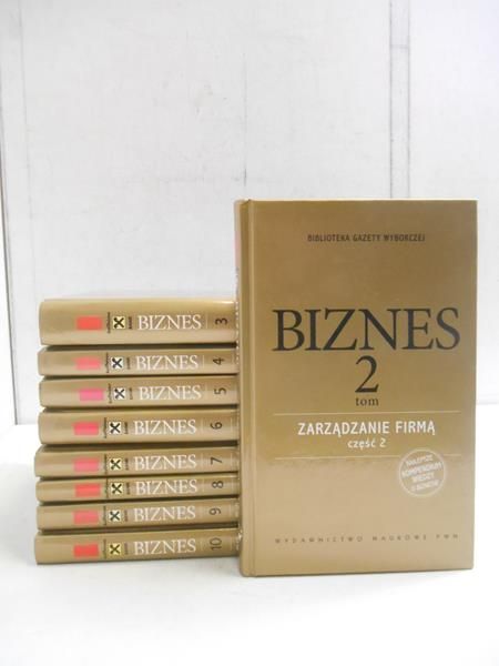 Biznes. Biblioteka Gazety Wyborczej, t. II-X