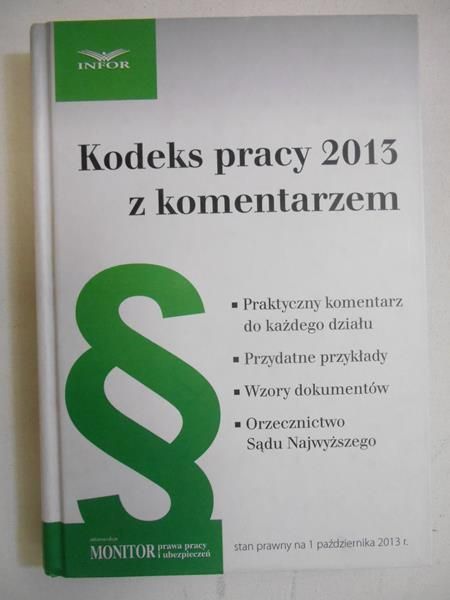 Kodeks pracy 2013 z komentarzem