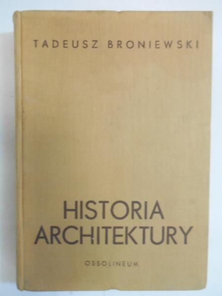 Historia architektury