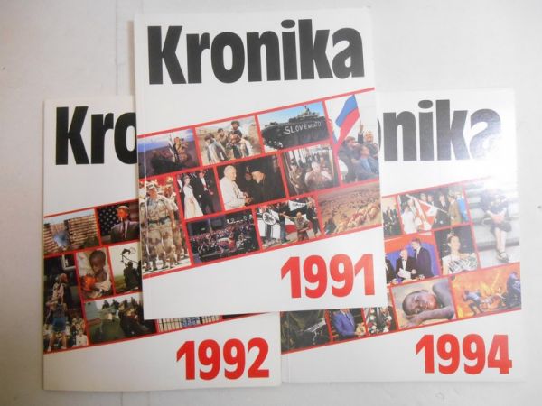 Michalik Marian B. (opr.) - Kronika 1991 / Kronika 1992 / Kronika 1994