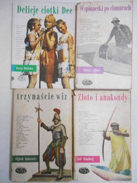 Delicje ciotki Dee  Wspinaczki po chmurach  Trzynaście wiz  Złoto i anakondy