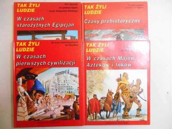 Tak żyli ludzie, 4 książki