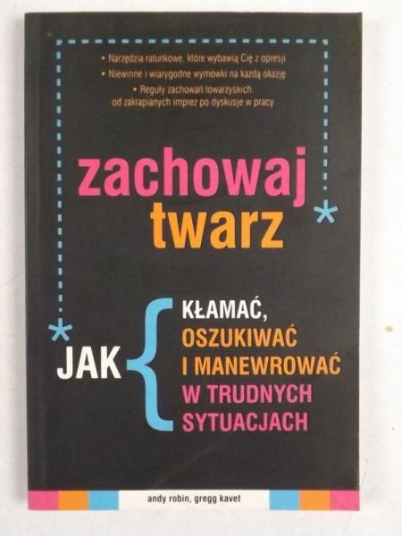 Zachowaj twarz
