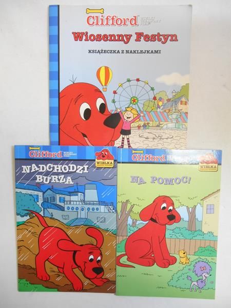 Clifford: Wiosenny festyn / Na pomoc / Nadchodzi burza