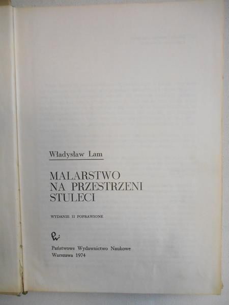 Lam Władysław - Malarstwo na przestrzeni stuleci