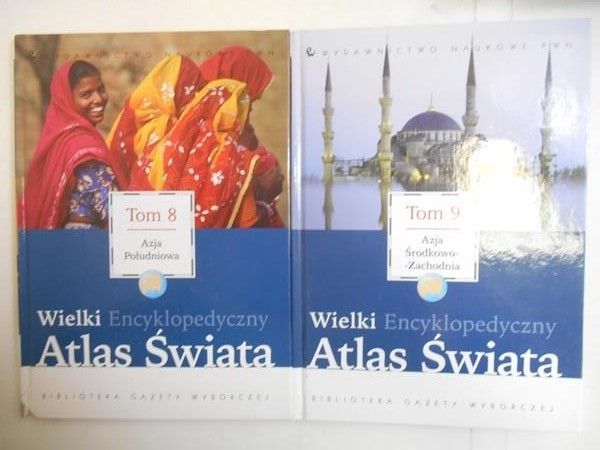 Wielki encyklopedyczny atlas świata, t. VIII, IX