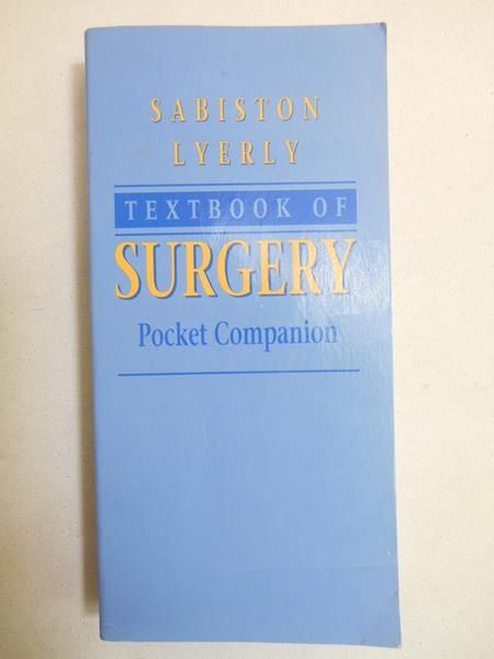 Textbook of Surgery