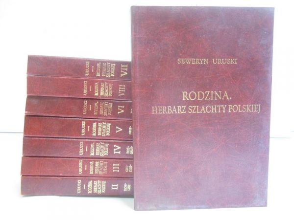 Rodzina. Herbarz Szlachty Polskiej. Tom I-VIII, Reprint 1904 r.