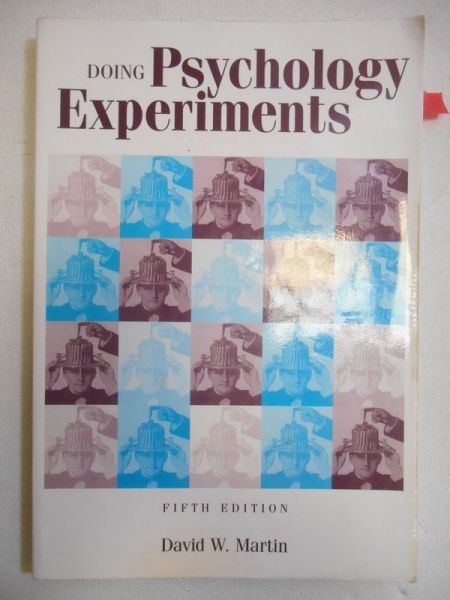 Doing Psychology Experiments