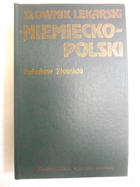 Słownik lekarski Niemiecko-Polski