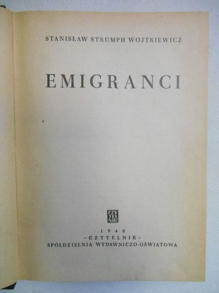 Emigranci, 1948 r.