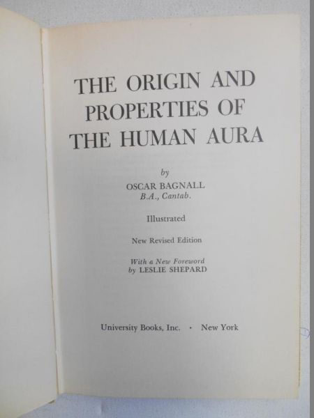 The Origin and Properties of the Human Aura