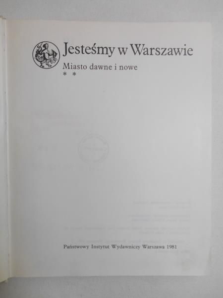 Jesteśmy w Warszawie, Tom II