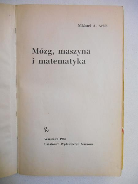 Mózg, maszyna i matematyka
