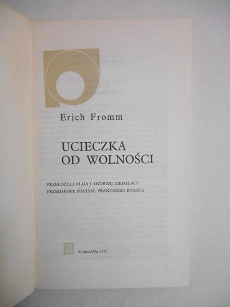 Ucieczka od wolności