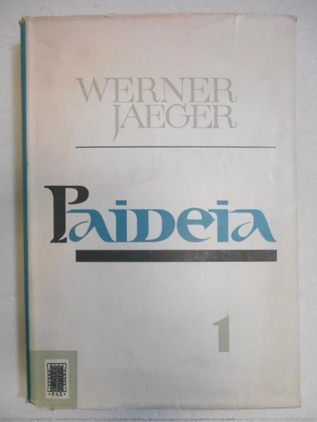 Paideia, Tom I