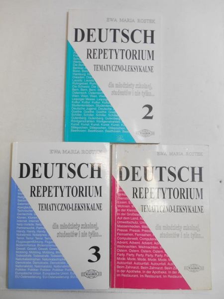 Deutsch. Repetorium tematyczno-leksykalne cz. 1-3