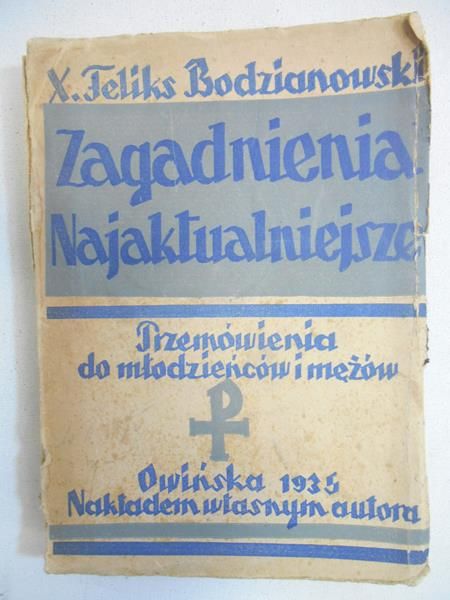 Zagadnienia Najaktualniejsze, Tom I, 1935 r.