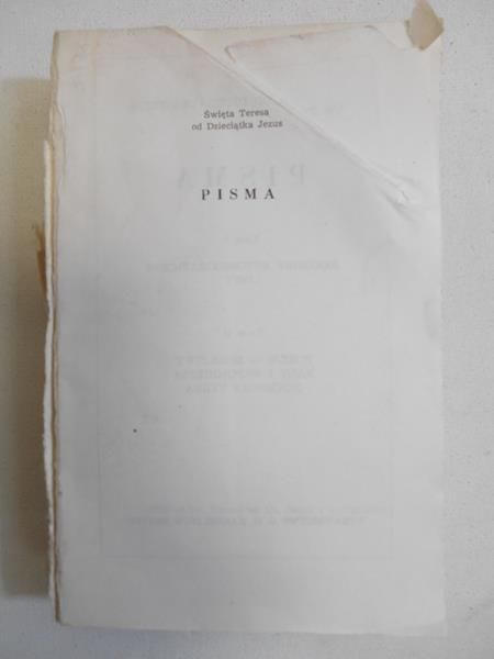 Pisma, Tom I