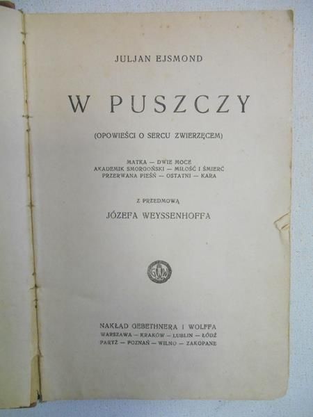 W puszczy, 1927 r.