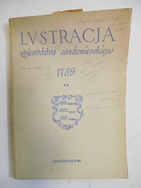 Madurowicz-Urbańska Helena - Lustracja województwa sandomierskiego 1789, cz. II