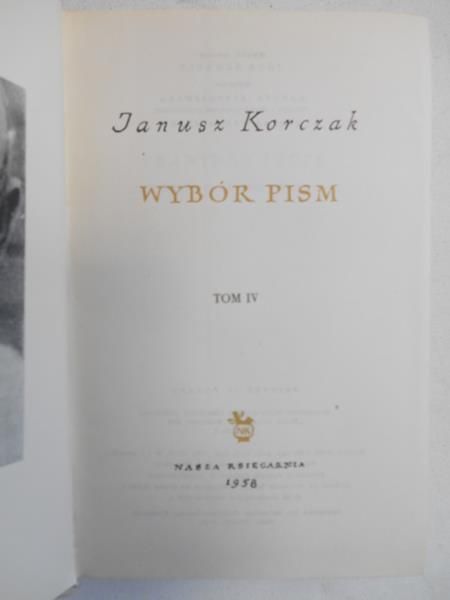 Wybór pism, Tom IV