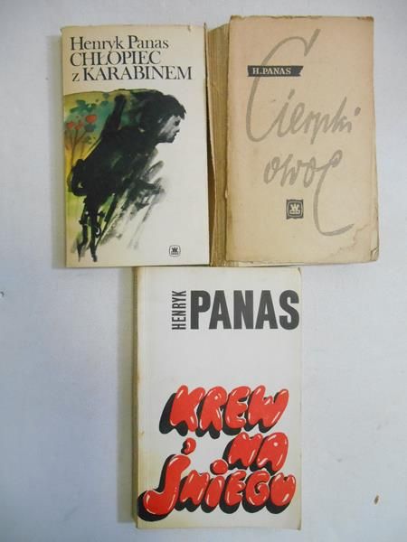 Panas, 3 książki