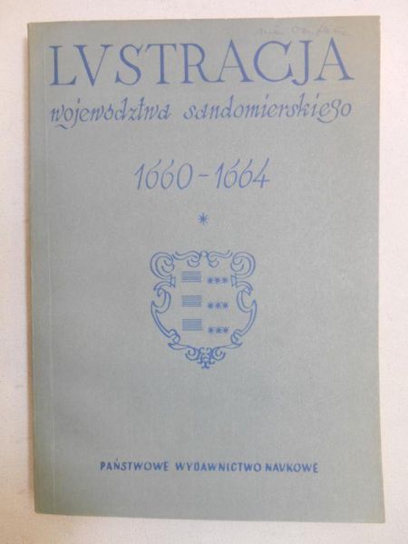 Lustracja Województwa Sandomierskiego 1660-1664