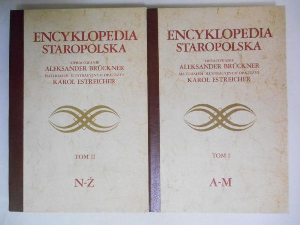 Encyklopedia staropolska, Tom I - II, reprint 1937 r.