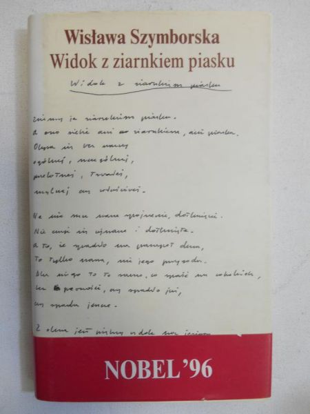 Widok z ziarnkiem piasku
