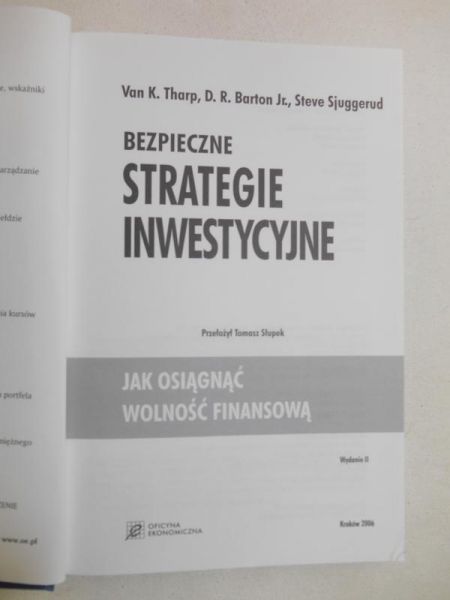 Bezpieczne strategie inwestycyjne