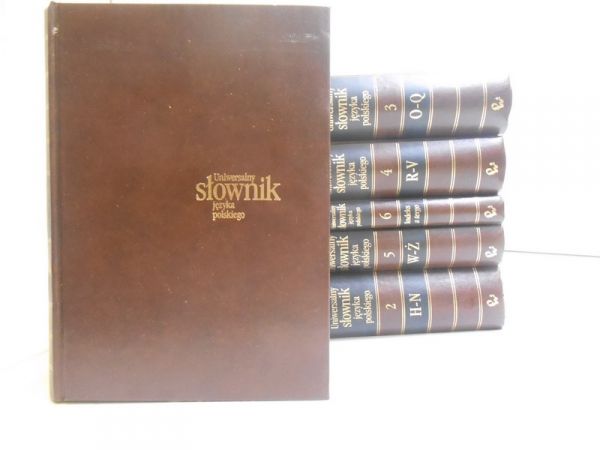 Uniwersalny słownik języka polskiego, Tom I-VI
