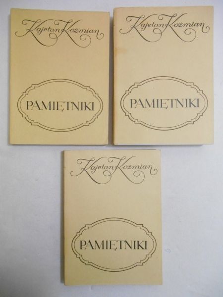 Pamiętniki, Tom I-III