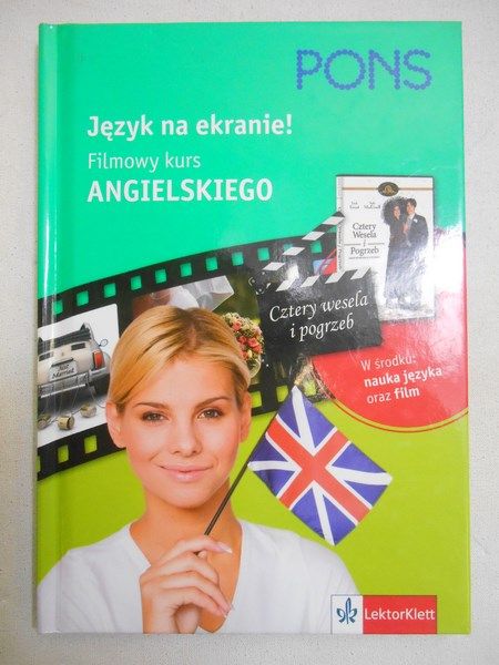 Pons: Język na ekranie! Filmowy kurs angielskiego+CD