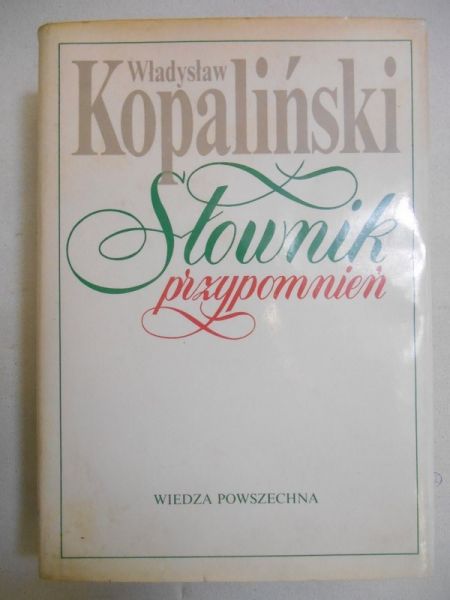 Słownik przypomnień