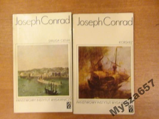 Joseph Conrad KORSARZ SMUGA CIENIA 2 książki