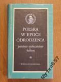Wyczański POLSKA W EPOCE ODRODZENIA