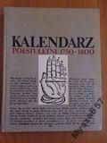 Baczko Hinz KALENDARZ PÓŁSTULETNI 1750-1800