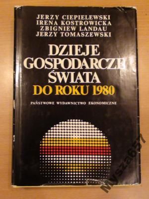 Dzieje Gospodarcze Świata Do 1980