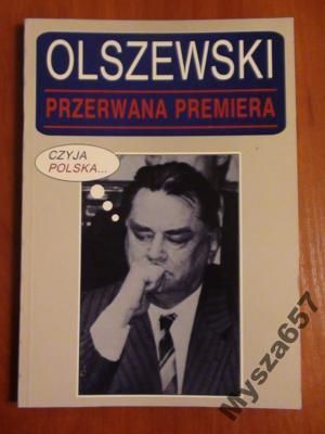 Januszewski OLSZEWSKI PRZERWANA PREMIERA