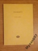 TEOKRYT Sielanki  Biblioteka Poetów