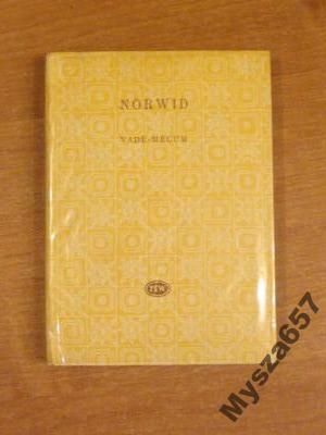 Norwid VADE- MECUM Biblioteka Poetów