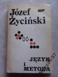 JÓZEF ŻYCIŃSKI Język i metoda, eseje ZNAK