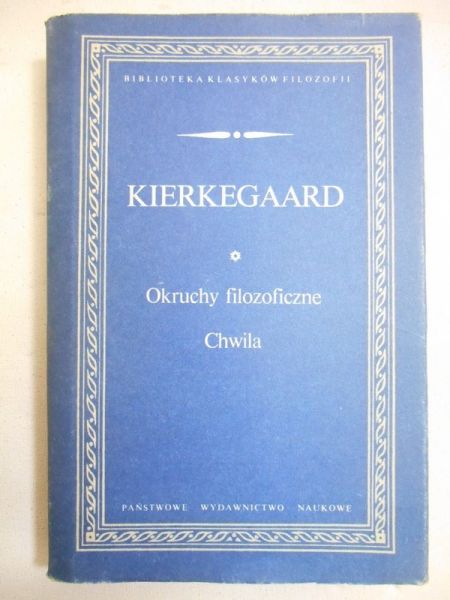 Okruchy filozoficzne. Chwila