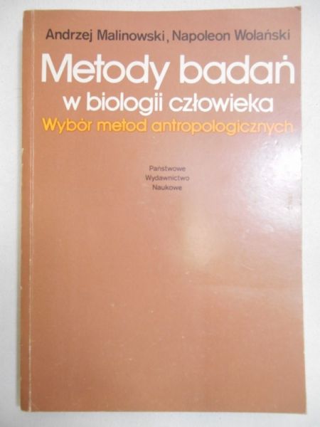 Metody badań w biologii człowieka