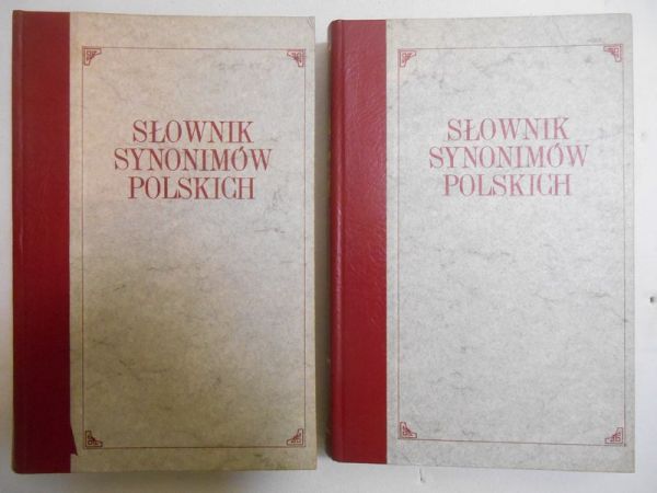 Słownik synonimów polskich t.I-II, reprint z 1885 r.
