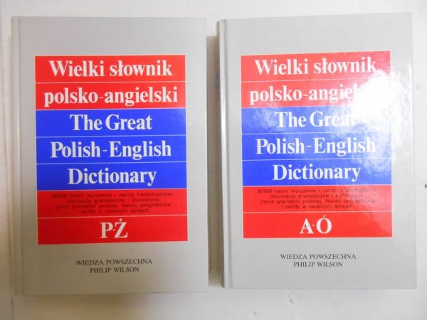 Wielki słownik polsko - angielski. Tom 1-2.